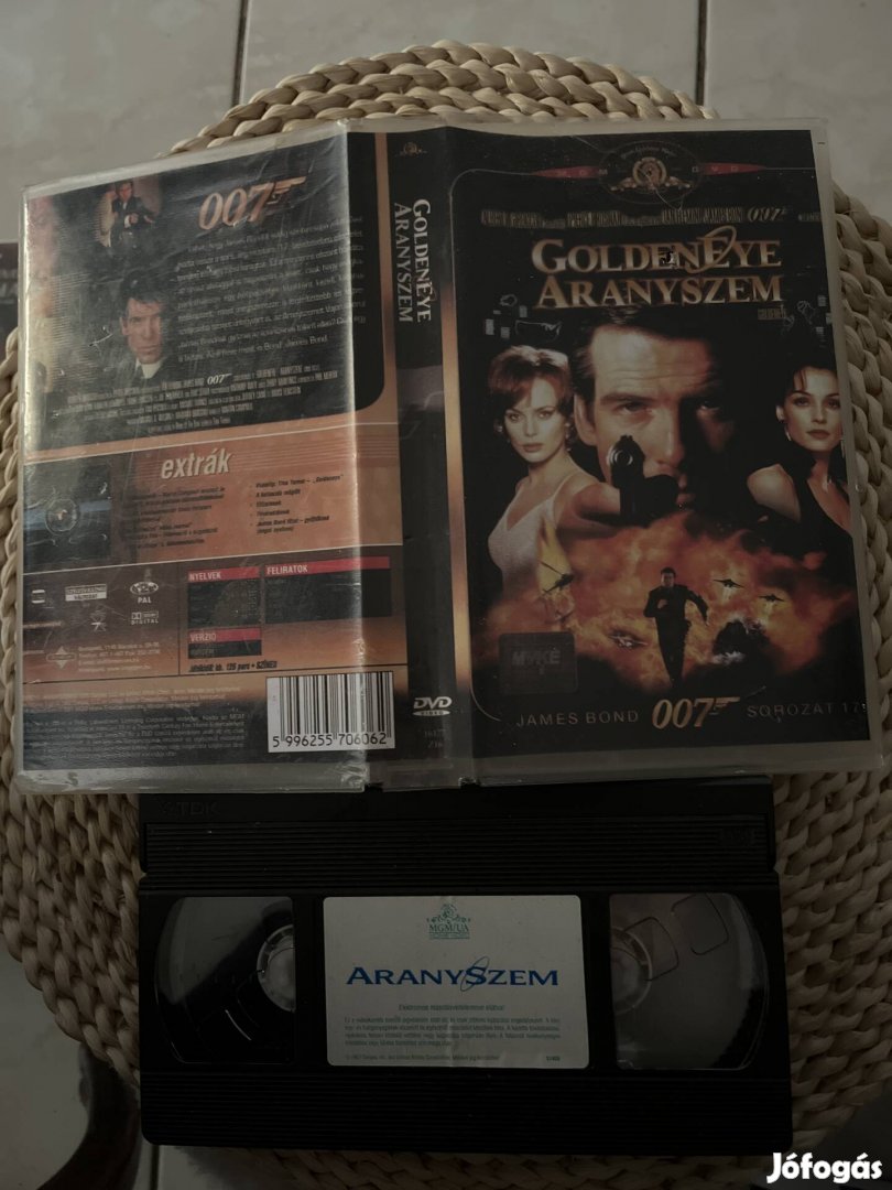 007 Aranyszem vhs m