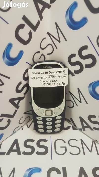 #00 Eladó Nokia 3310 Dual (2017)