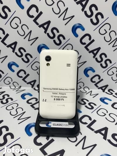 #00 Eladó Samsung S5830I Galaxy Ace 158MB