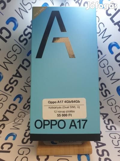 #01 Eladó Oppo A17 4Gb/64Gb