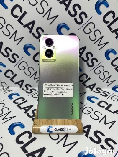 #03 Eladó Oppo Reno 7 Lite 5G 8Gb/128Gb