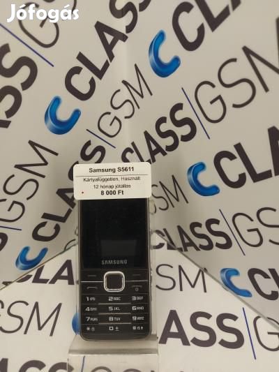 #03 Eladó Samsung S5611