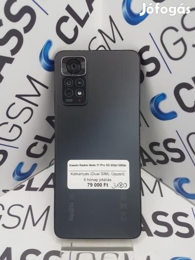 #06 Eladó Xiaomi Redmi Note 11 Pro 5G 6Gb/128Gb