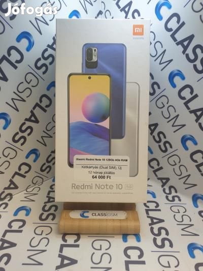 #07 Eladó Xiaomi Redmi Note 10 128Gb 4Gb RAM