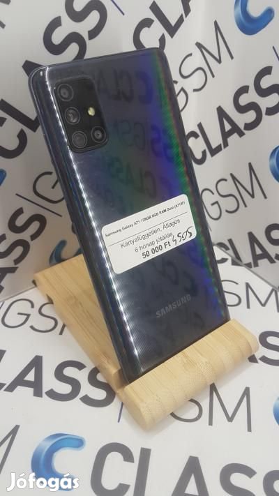 #08 Eladó Samsung Galaxy A71 128GB 6GB RAM Dual (A715F)