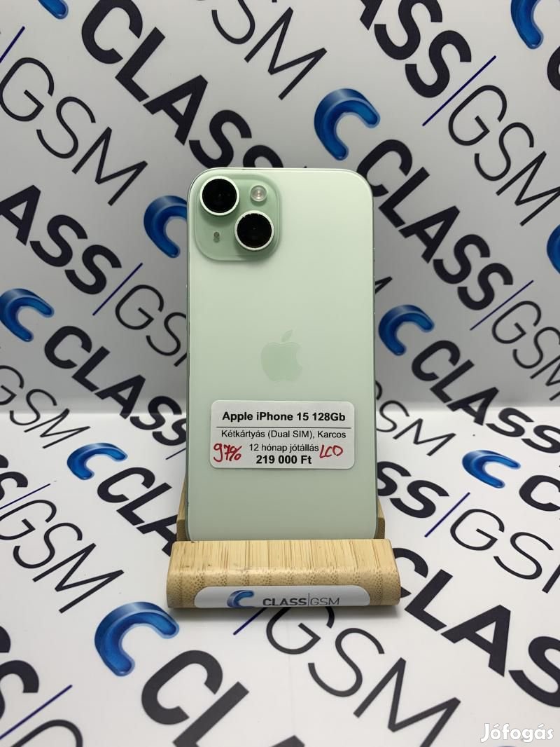 #09 Eladó Apple iPhone 15 128Gb