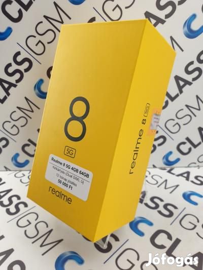 #09 Eladó Realme 8 5G 4GB 64GB
