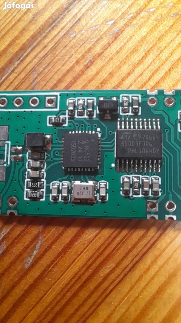 10db nem használt, tökéletes állapot RFID olvasó RC522 zöld