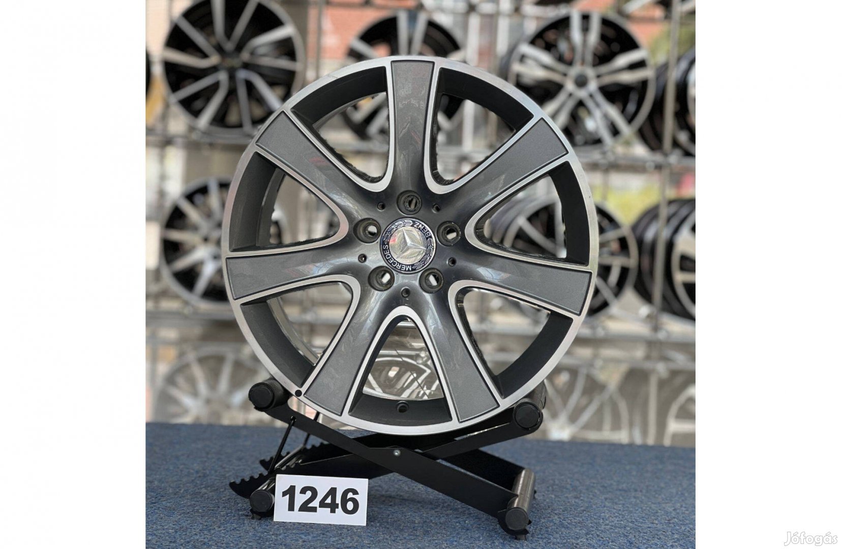 (1246) Mercedes 18 -as gyári alufelni felni, 5x112, W222 W 217, S E