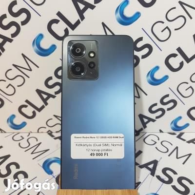 #16 Eladó Xiaomi Redmi Note 12 128GB 4GB RAM Dual