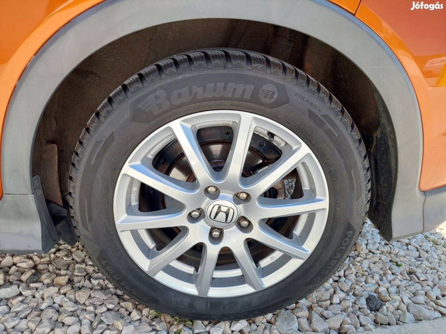 '16os Honda alufelni garnitúra új téli gumival 205/55 R16