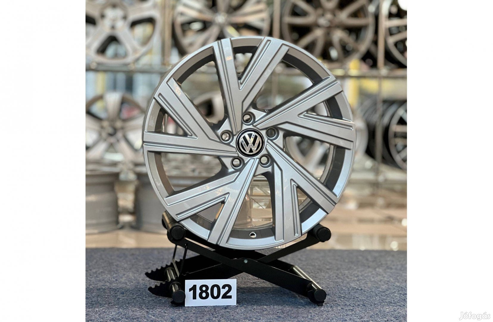 (1802) Volkswagen 18 gyári felni alufelni, 5x112, Golf Touran Caddy
