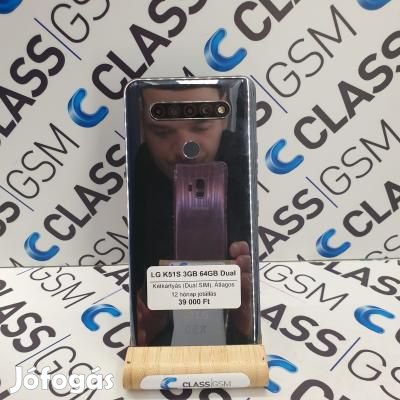 #18 Eladó LG K51S 3GB 64GB Dual