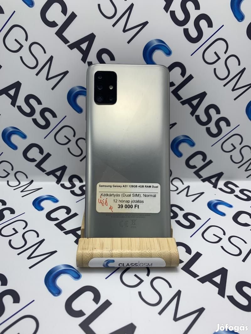 #19 Eladó Samsung Galaxy A51 128GB 4GB RAM Dual Kis Hibás!