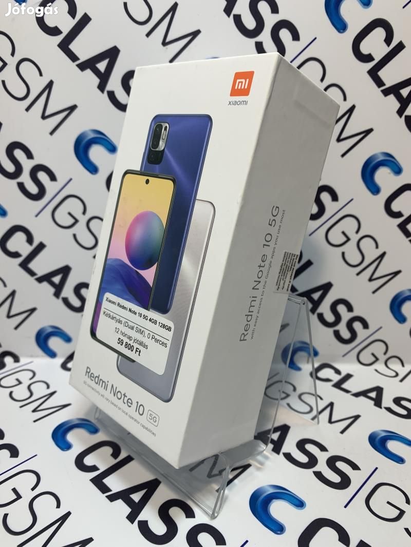 #19 Eladó Xiaomi Redmi Note 10 5G 4GB 128GB
