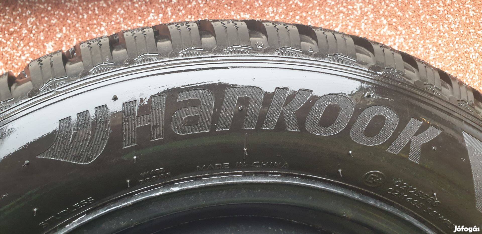 (20000Ft/db) 4db-os téligumi hankook gumiszett 185/60R14 82T eladó