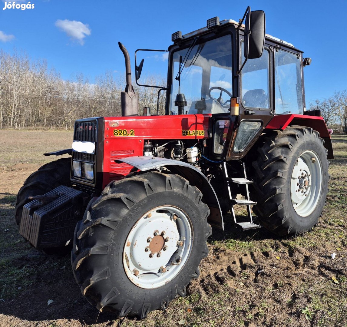 2008 Mtz 820.2 traktor friss műszaki 