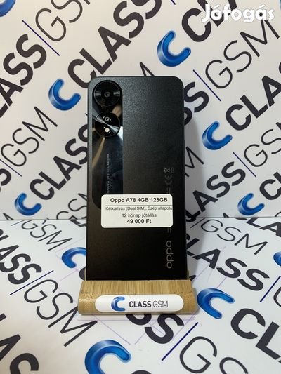 #20 Eladó Oppo A78 4GB 128GB