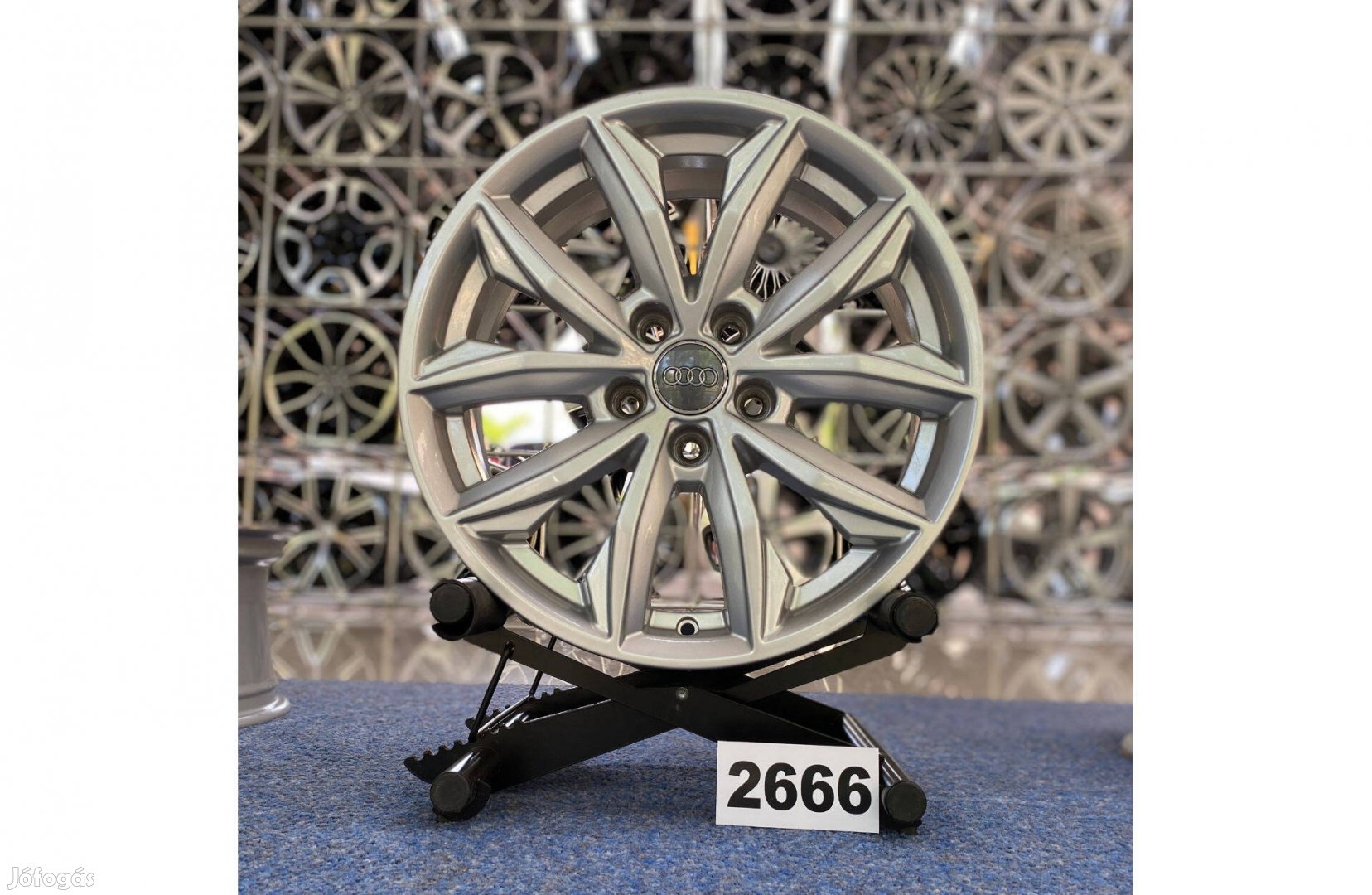 (2666) Audi gyári 17 alufelni felni, 5x112, Q5 A6 A4