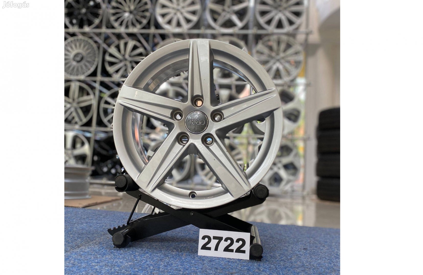 (2722) Audi 16 gyári alufelni felni, 5x112, A3 A4