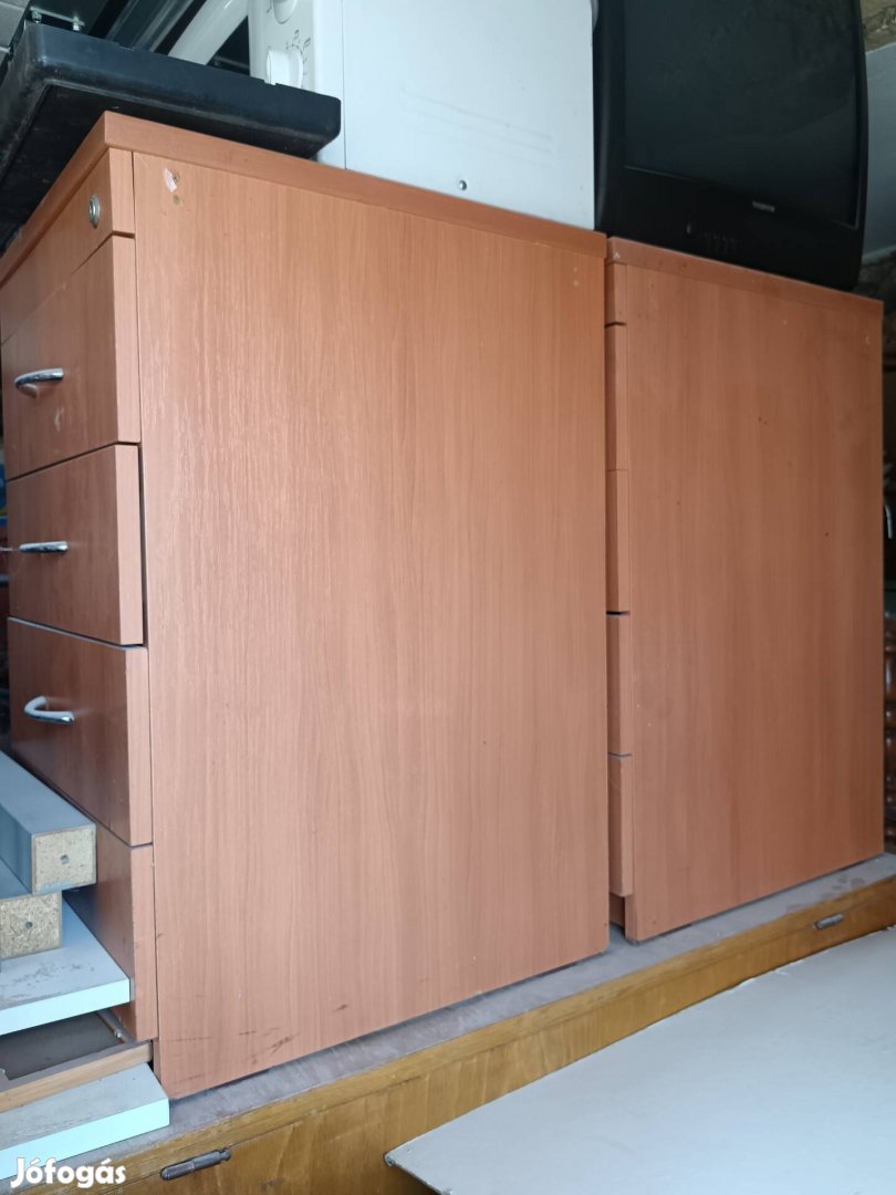 2 db Irodai konténer fiókos kisszekrény
