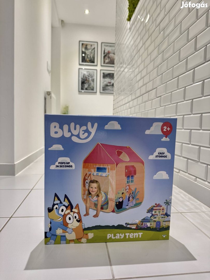 -30% Eredeti Új Bluey pop up Játszósátor, itthon nem kapható