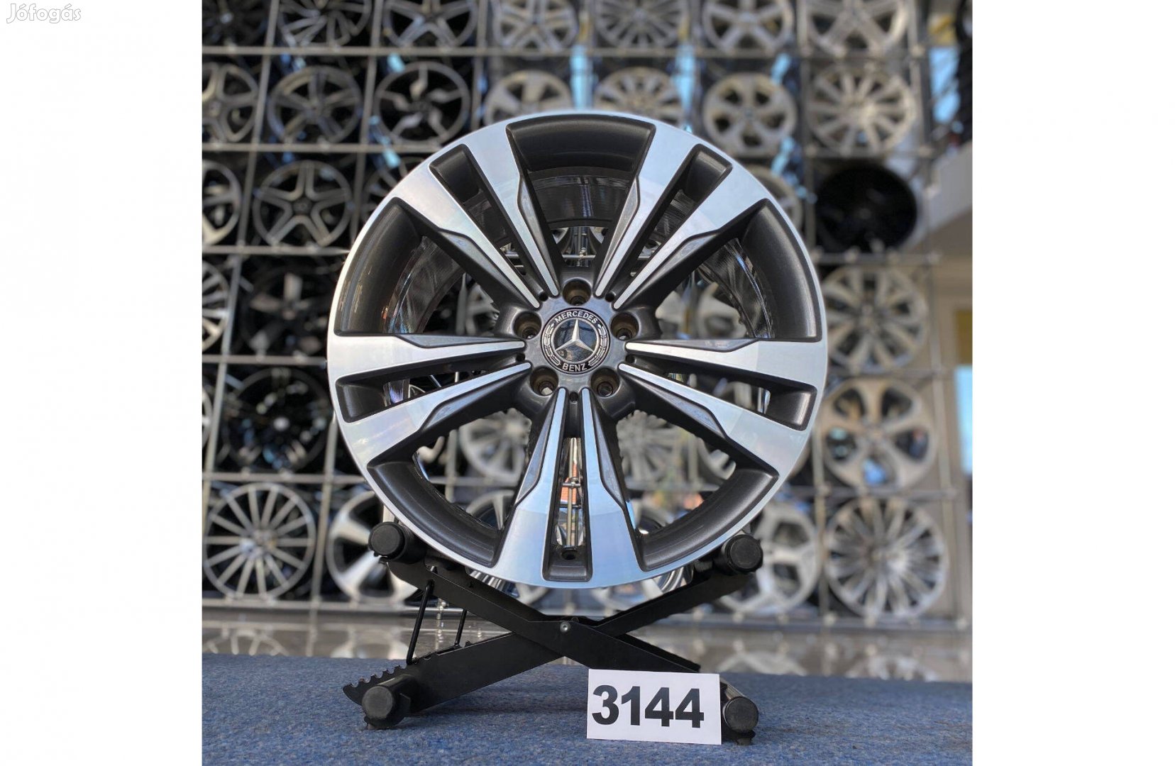 (3144) Mercedes 19 gyári alufelni felni, 5x112, W222 S osztály