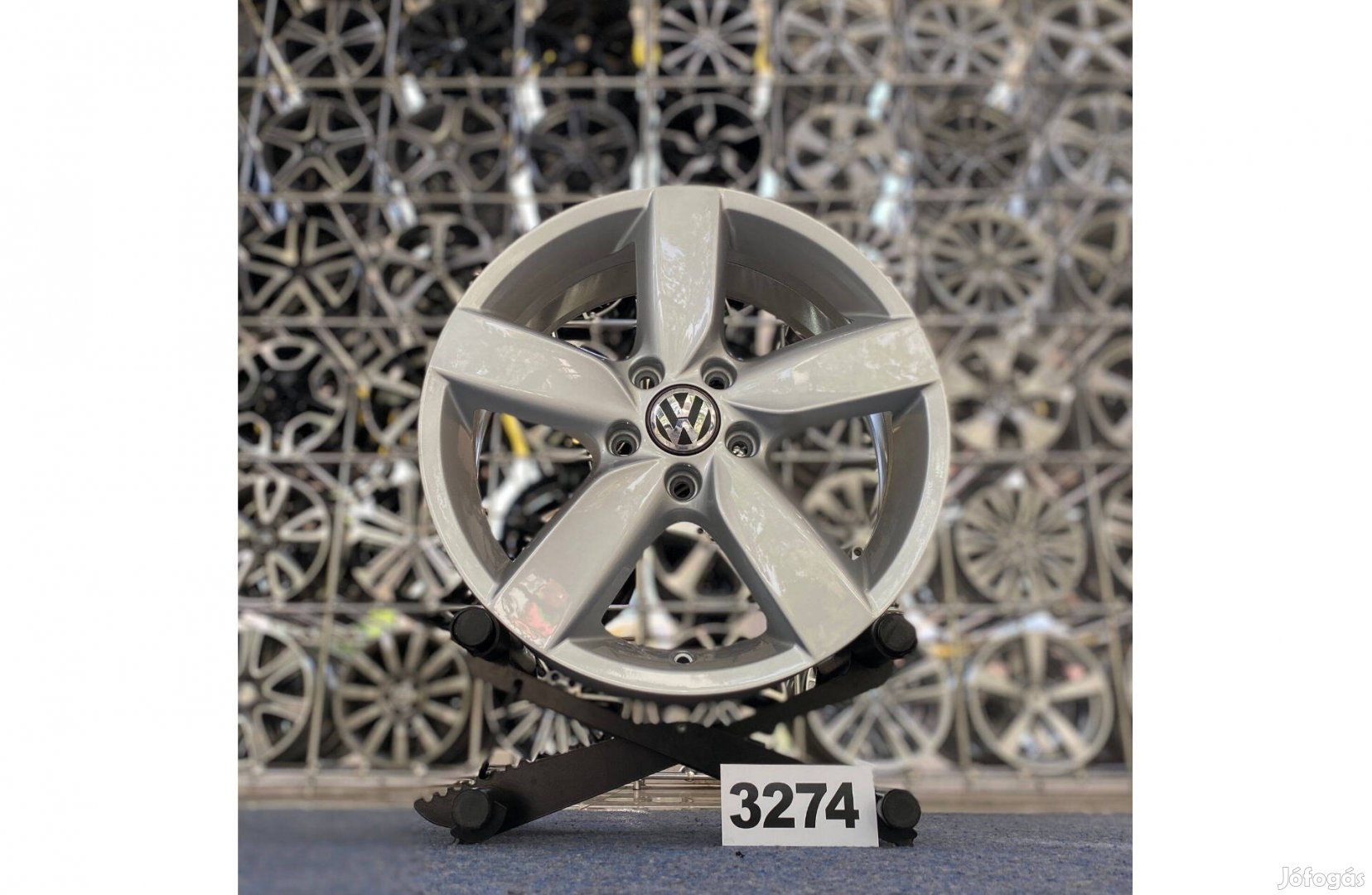 (3274) Volkswagen Golf 17 felni gyári alufelni, 5x112, Touran
