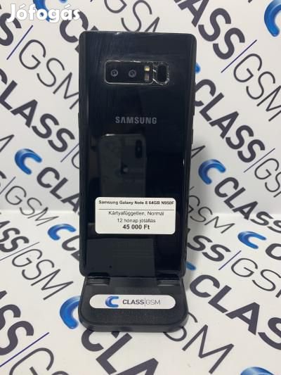 #33 Eladó Samsung Galaxy Note 8 64GB N950F