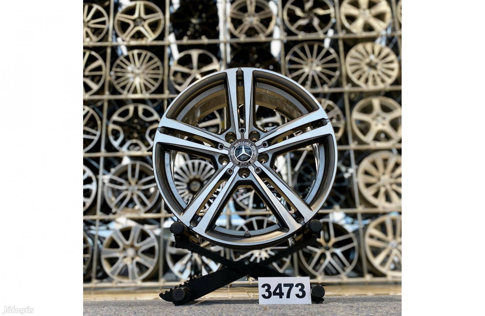 (3473) Mercedes 18 gyári alufelni felni, 5x112, GLC