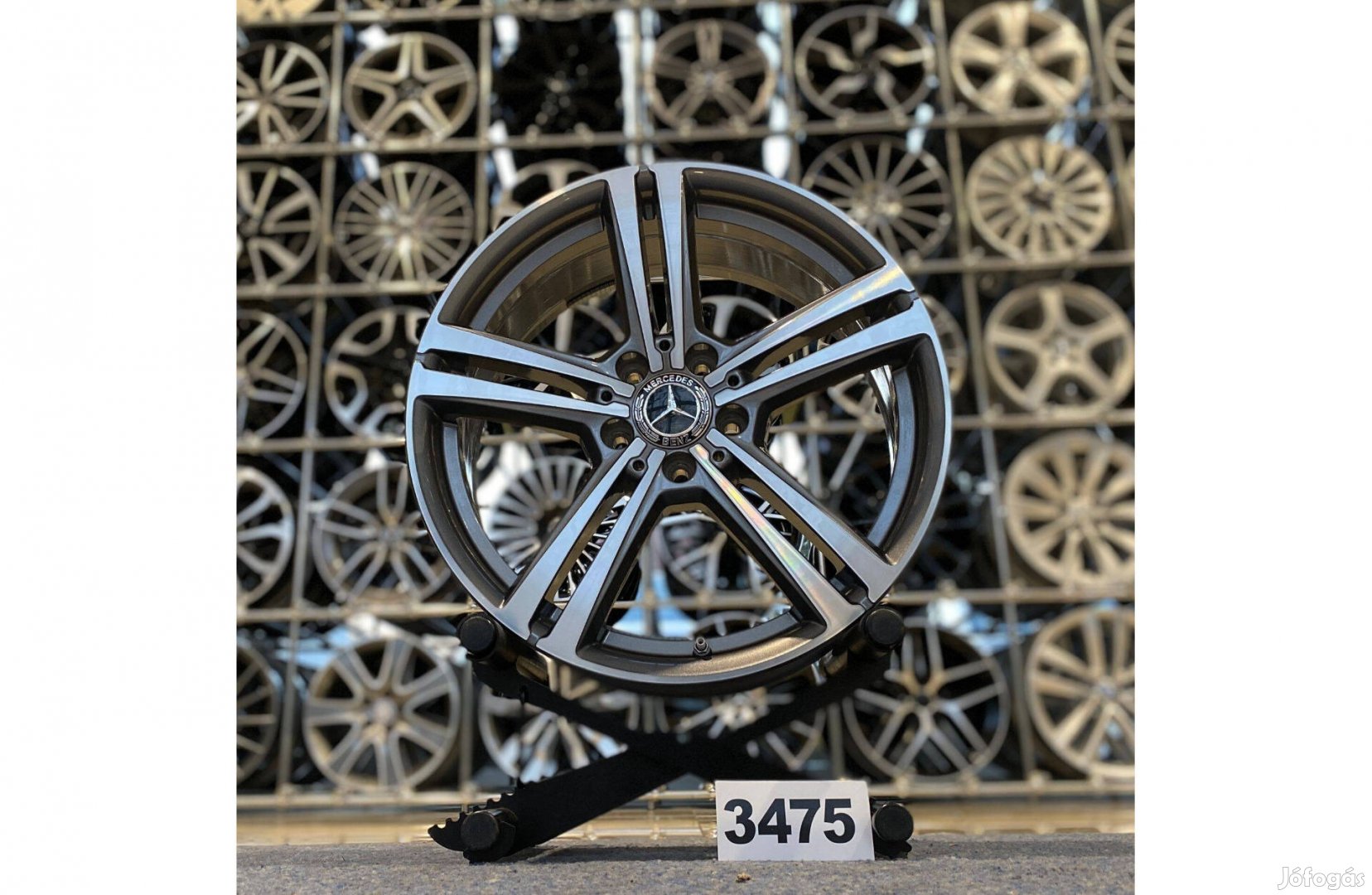 (3475) Mercedes 18 gyári alufelni felni, 5x112, GLC