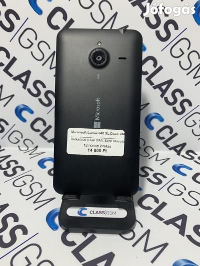 #34 Eladó Microsoft Lumia 640 XL Dual SIM
