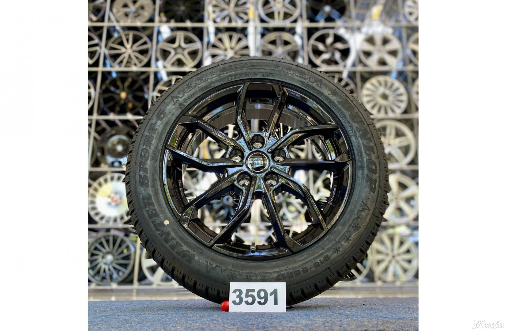 (3591) Ora 17 alufelni felni, 5x114,3 215/55 téli gumi, Suzuki Vitara