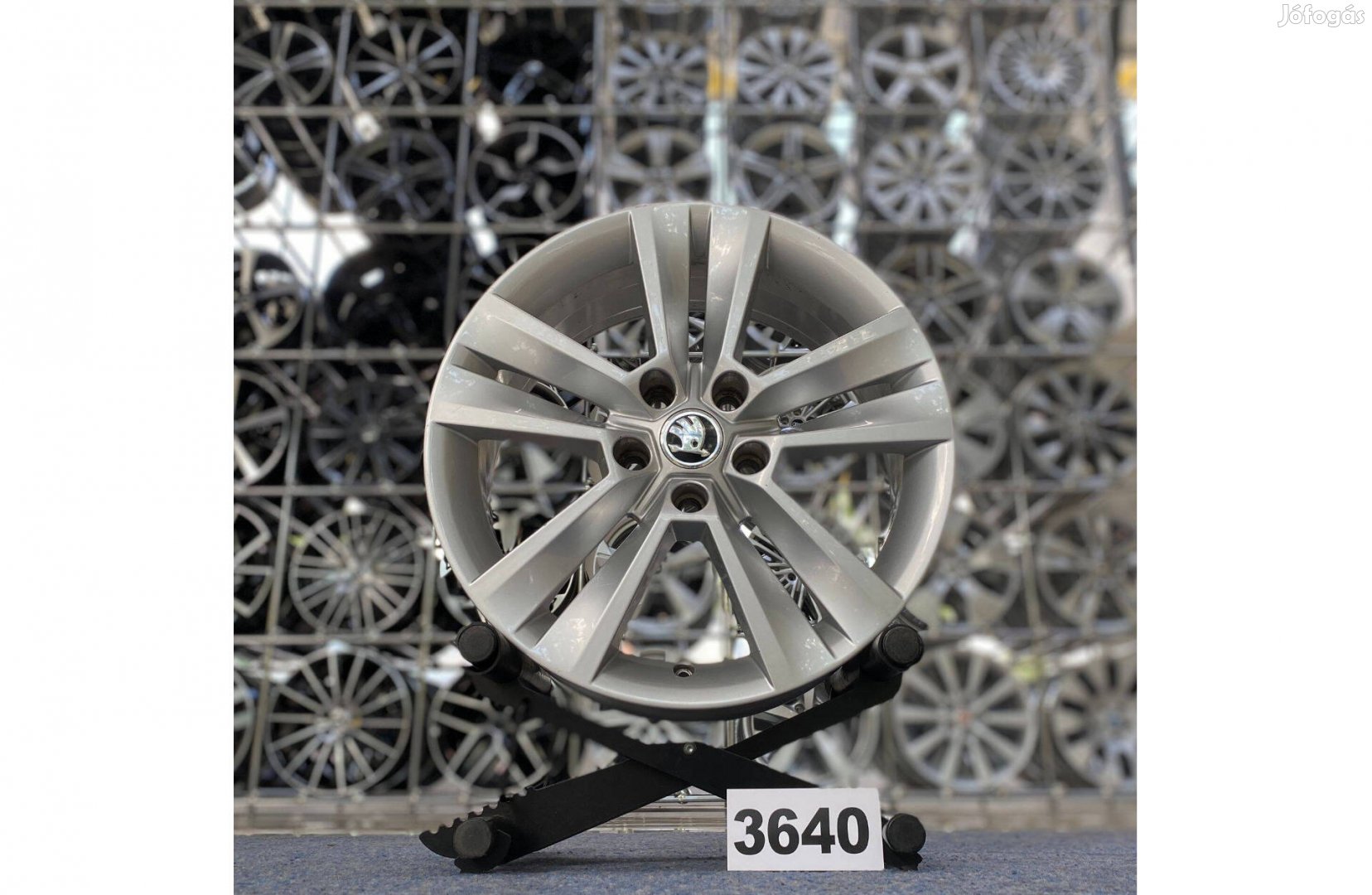 (3640) Skoda 17 gyári alufelni felni, 5x112, Kodiaq