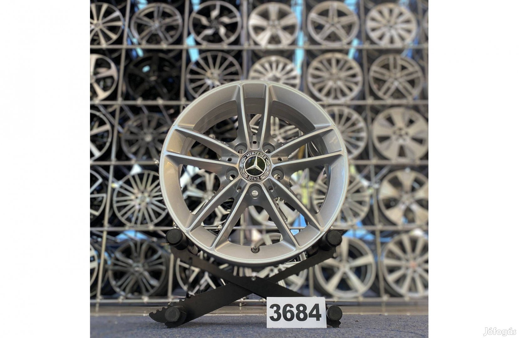 (3684) Mercedes 16 gyári alufelni felni, 5x112, A osztály W177