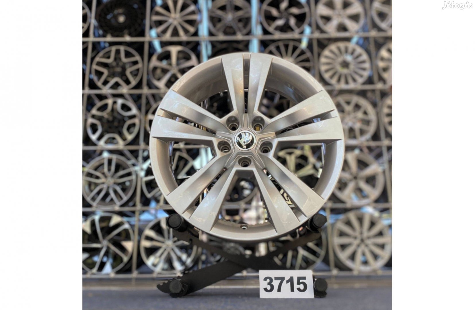 (3715) Skoda 18 gyári alufelni felni, 5x112, Kodiaq Octavia