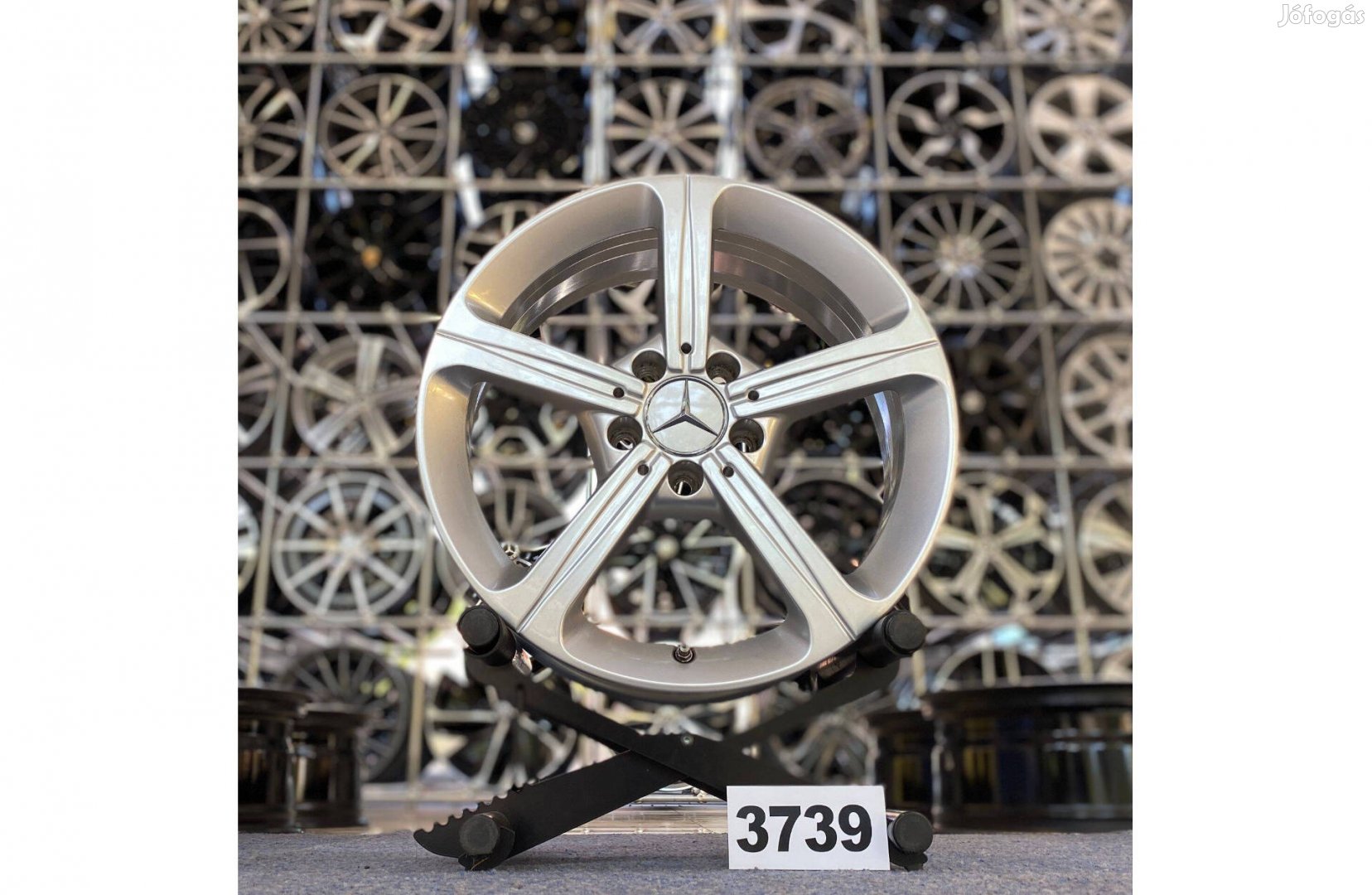 (3739) Mercedes 17 gyári alufelni felni, 5x112, GLA A B osztály