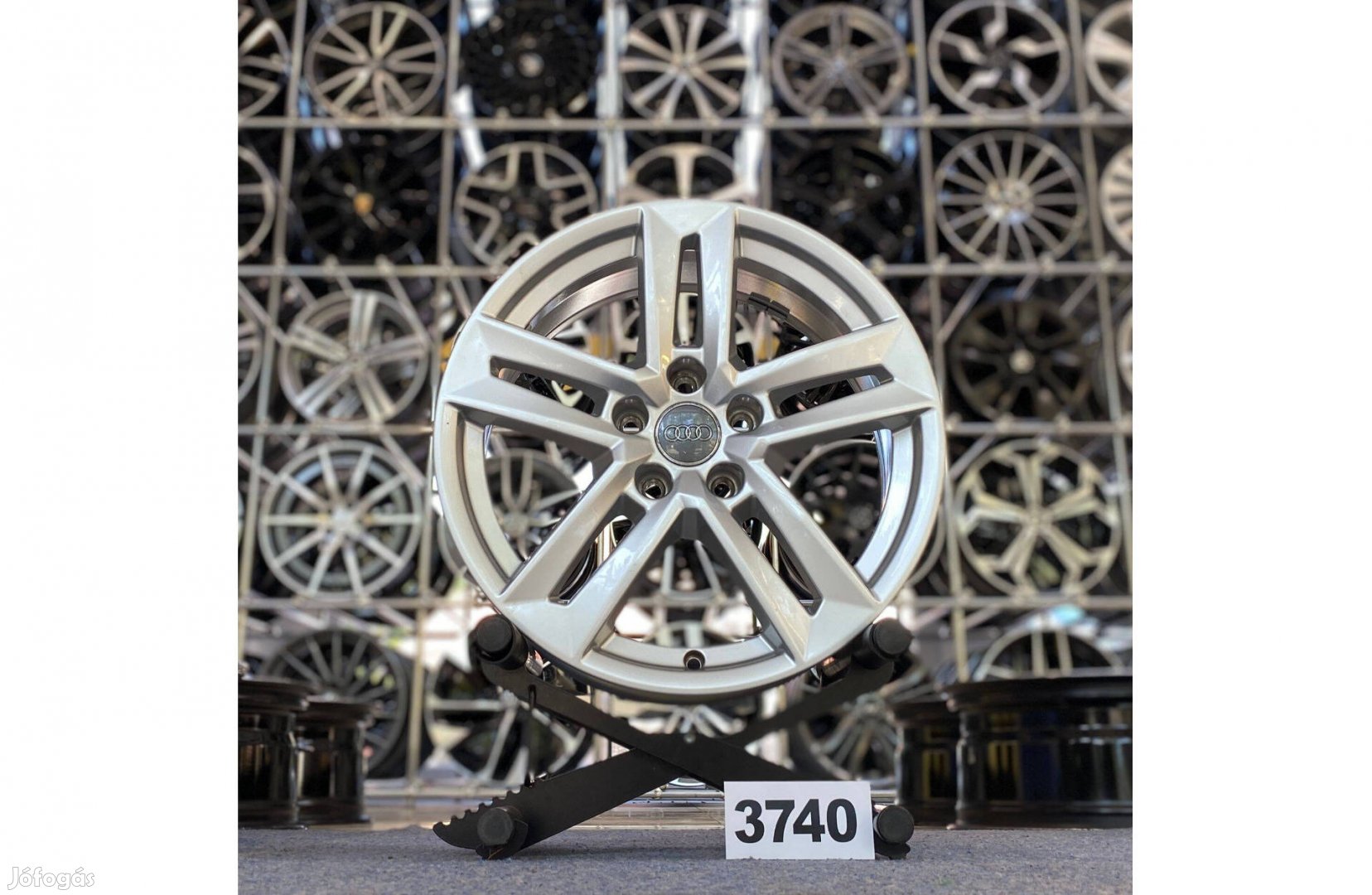 (3740) Audi 17 gyári alufelni felni, 5x112, A4 A3