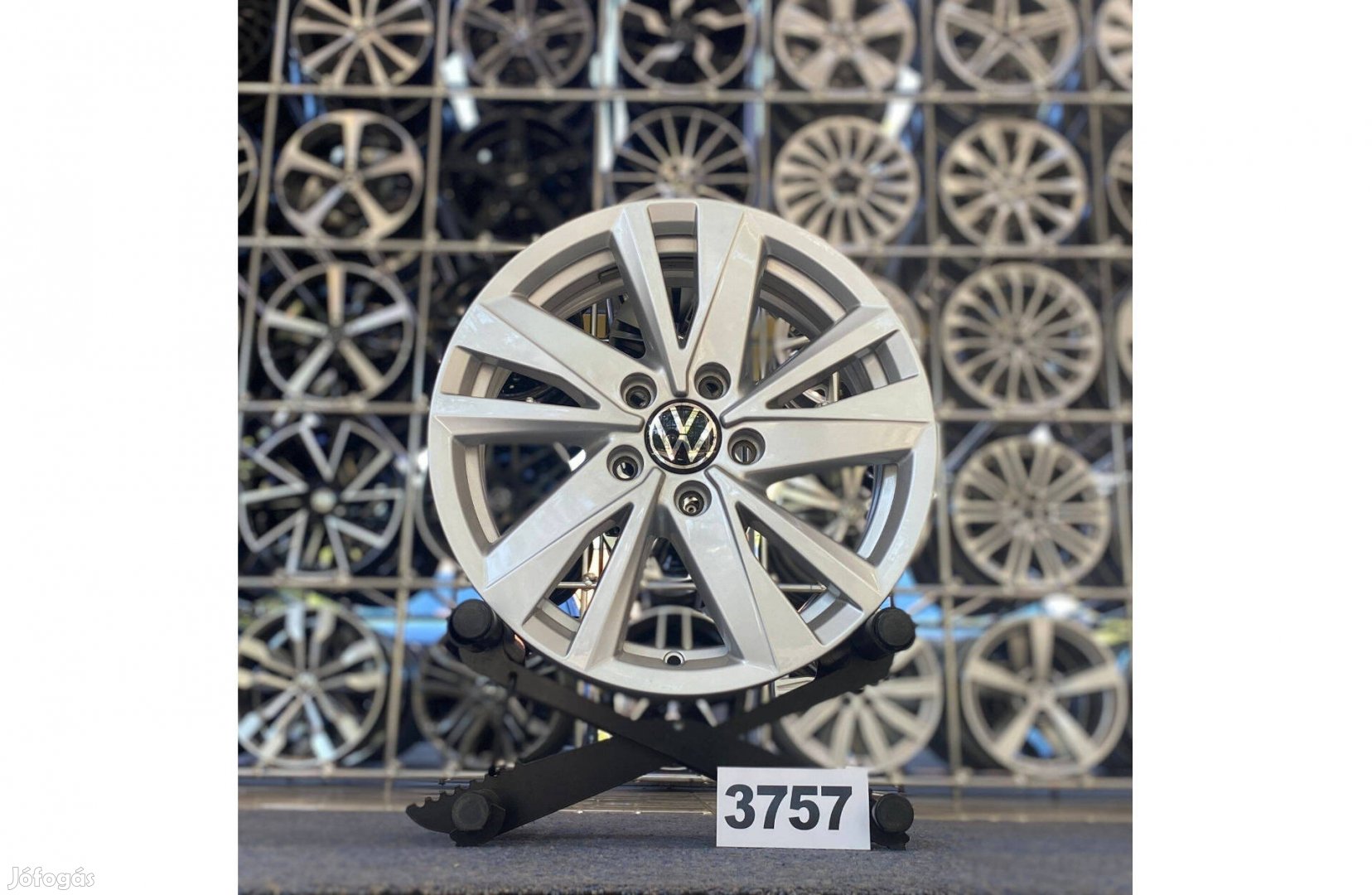 (3757) Volkswagen 16 gyári alufelni felni, 5x112, Golf Caddy Touran