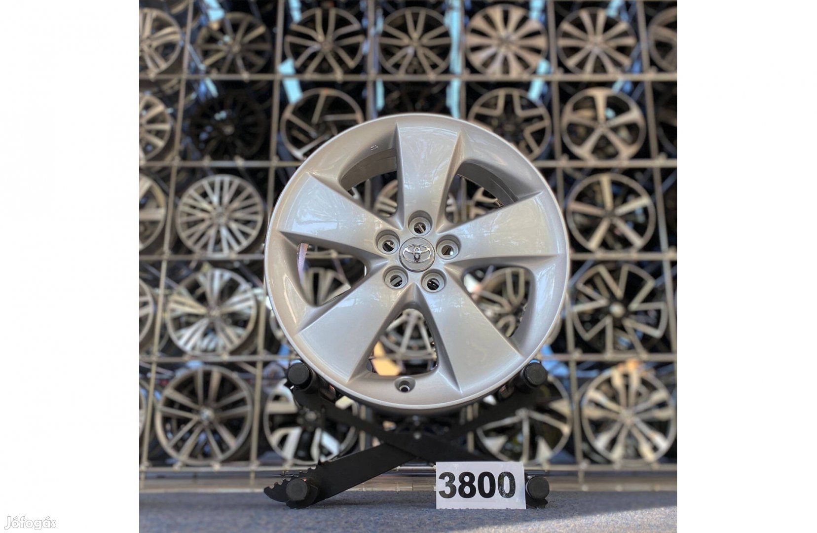 (3800) Toyota 17 gyári alufelni felni, 5x100, Prius