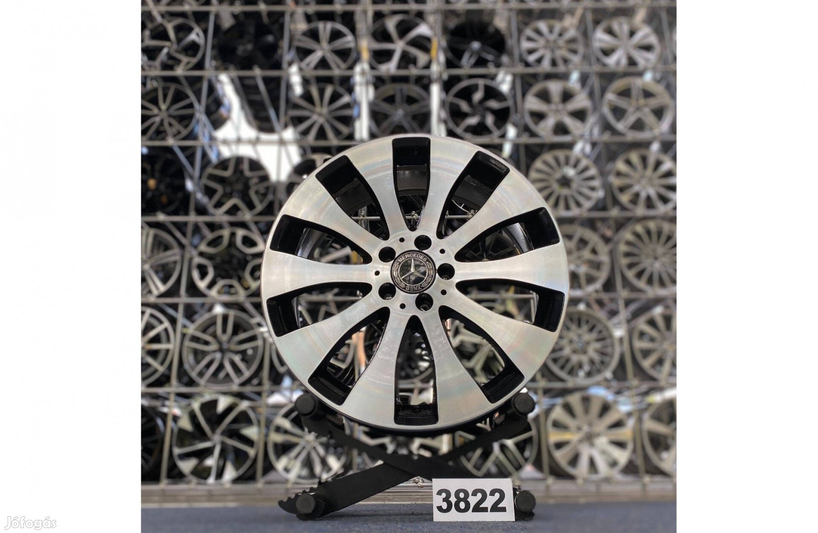 (3822) Mercedes 19 gyári alufelni felni, 5x112, GLC E osztály