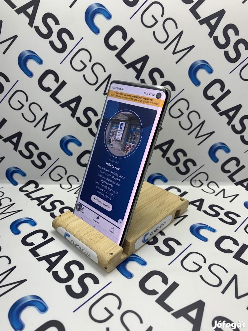 #40 Eladó Samsung Galaxy S10 Dual G973 8GB 128GB ÁRCSÖKKENTETT!