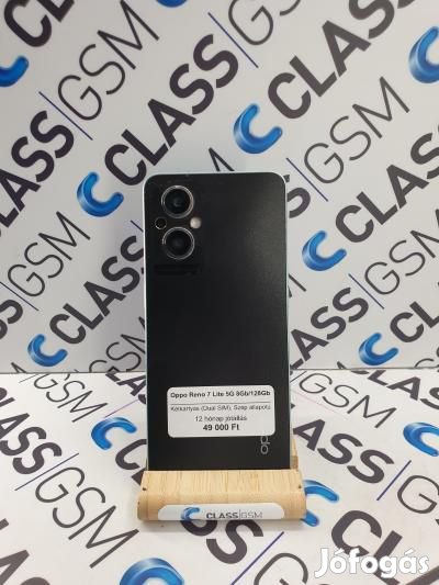 #42 Eladó Oppo Reno 7 Lite 5G 8Gb/128Gb