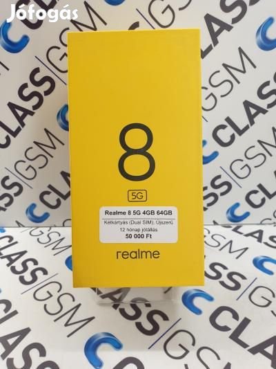 #44 Eladó Realme 8 5G 4GB 64GB