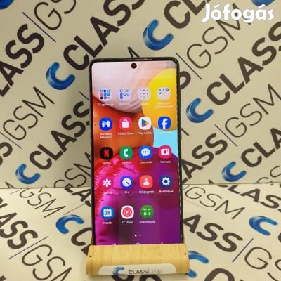 #46 Eladó Samsung Galaxy A71 128GB 6GB RAM Dual (A715F) Kijelző beégés