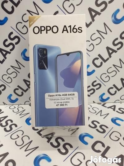 #47 Eladó Oppo A16s 4GB 64GB