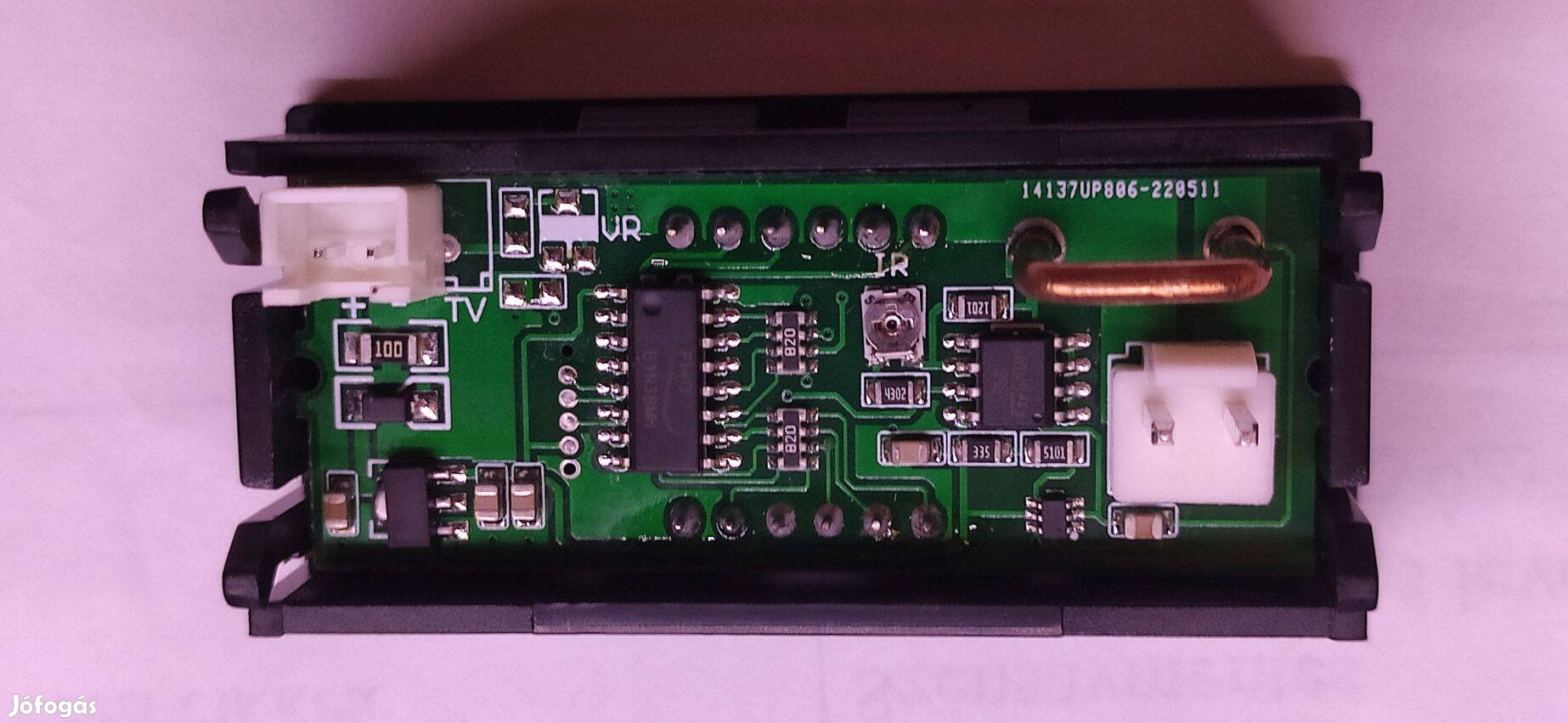 (47),,0,56 LED mini digitális Amper mérö panel 4 bit 4-30V-0-10 A