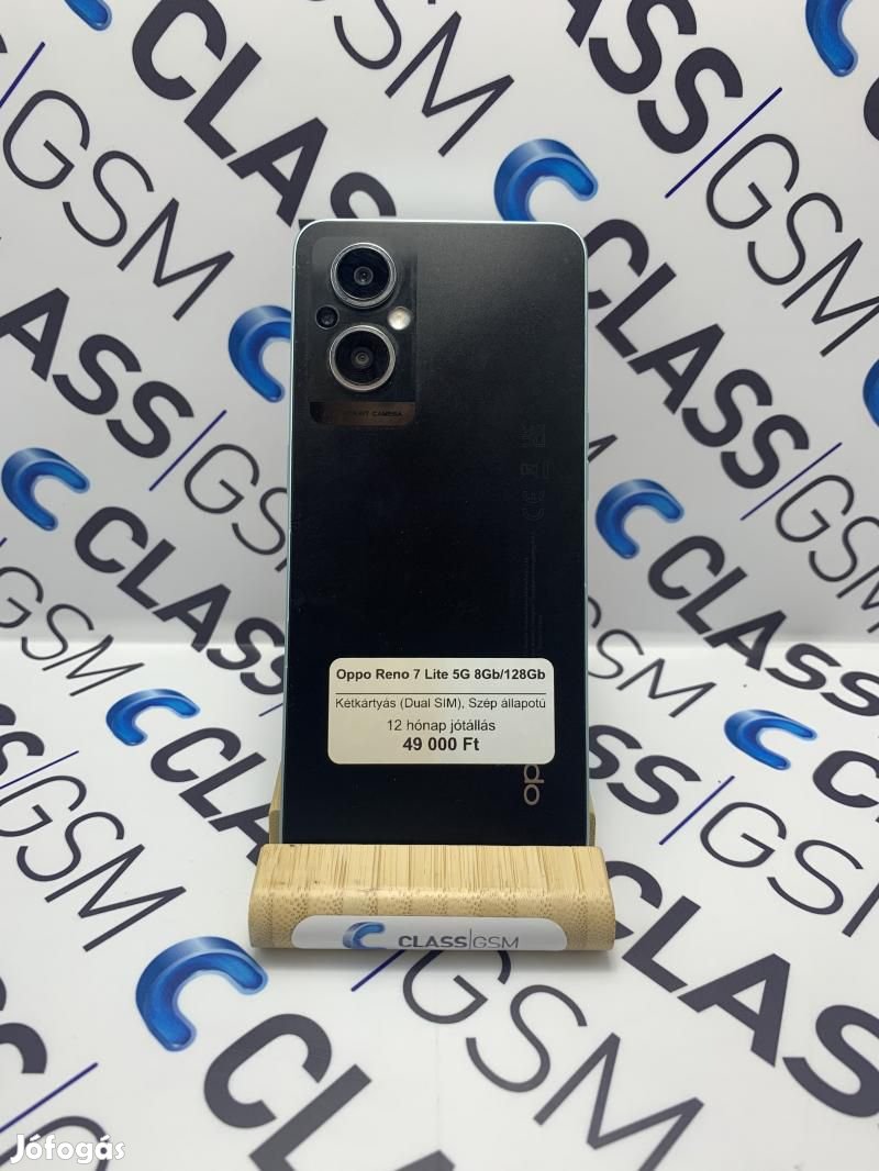 #51 Eladó Oppo Reno 7 Lite 5G 8Gb/128Gb
