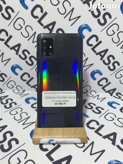 #52 Eladó Samsung Galaxy A51 128GB 4GB RAM Dual