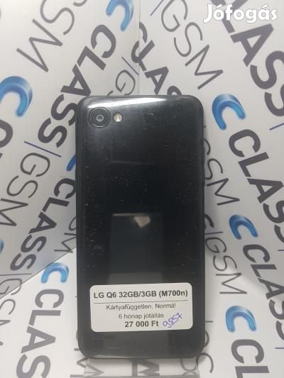 #57 Eladó LG Q6 32GB/3GB (M700n)